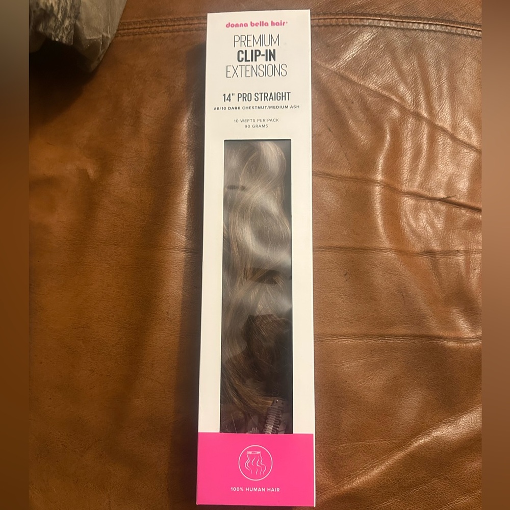14” Donna Bella Clip-In Hair Extensions